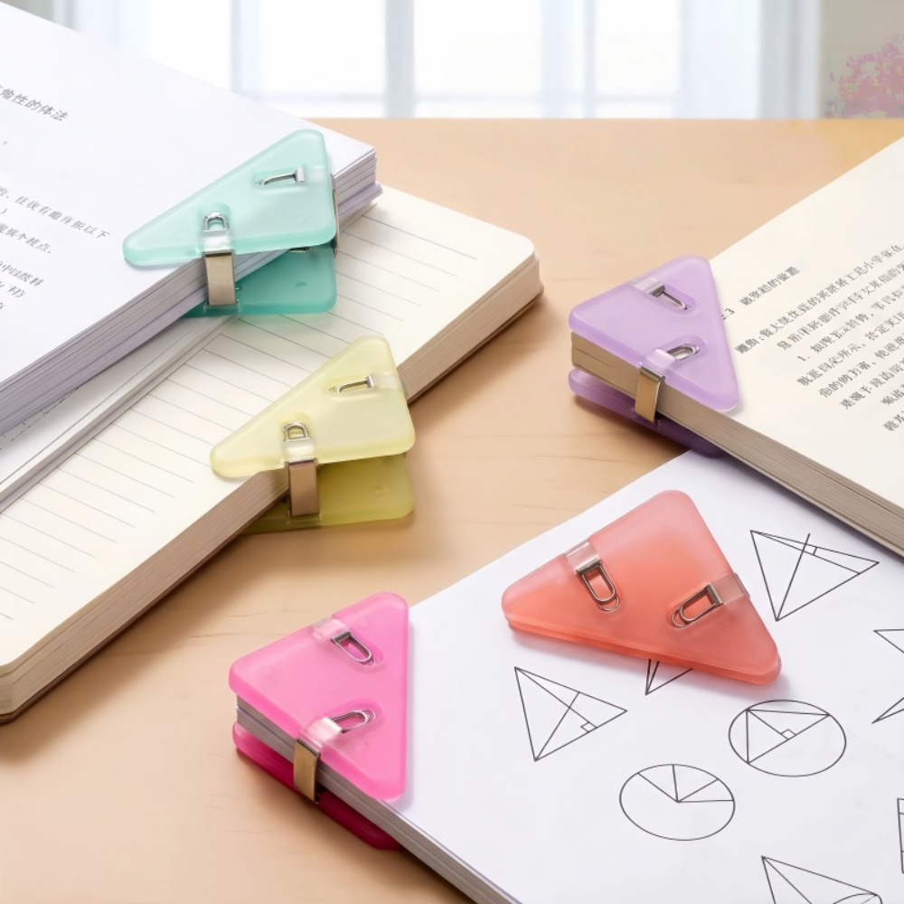 Stationery Books - Mini Color Corner Clip Set Can