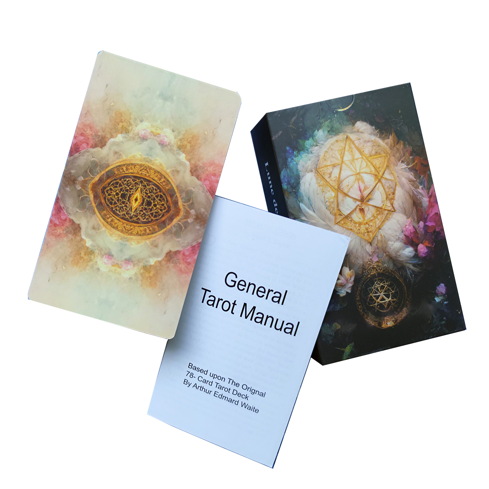 Tarot Deck With Guidebook - 12x7cm High Quality energetically beautiful Tarot