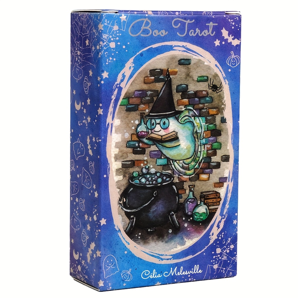 Tarot Deck With Guidebook - Boo Tarot Deck Ghosts Ghost Reading