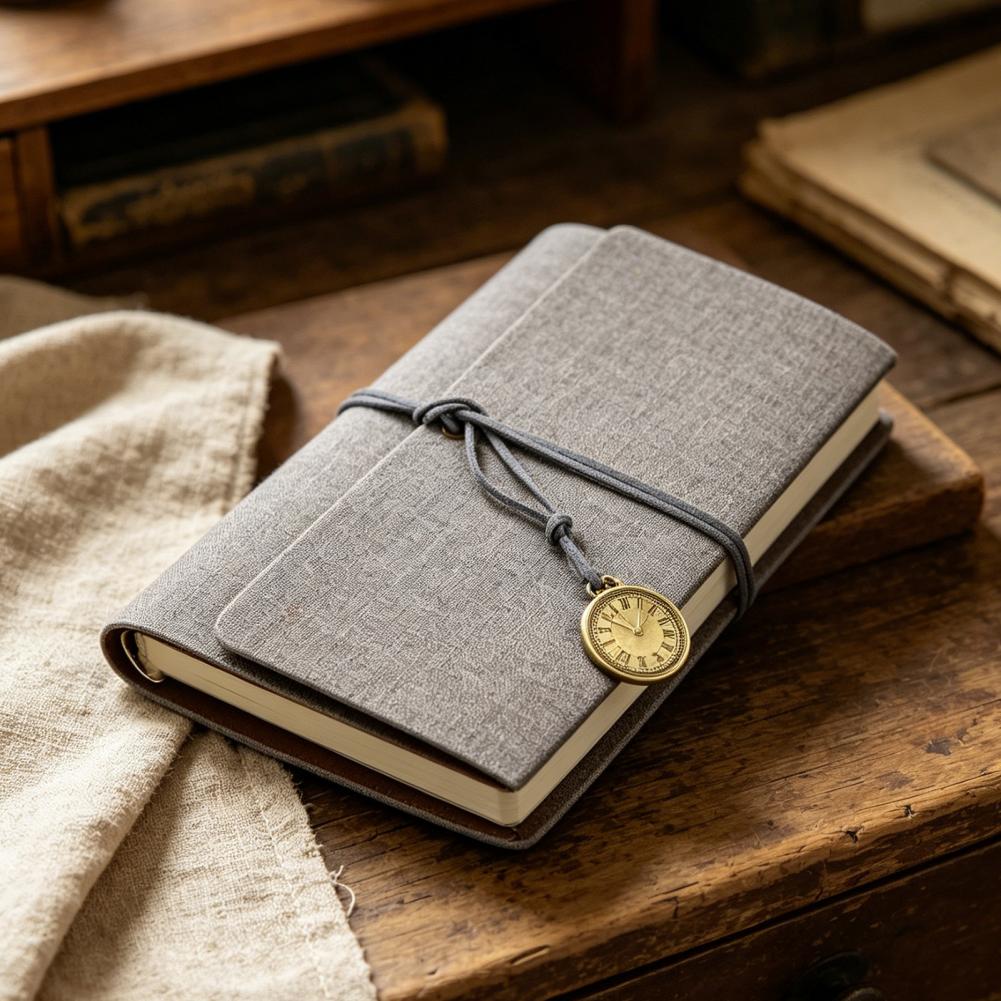 Vintage Leather Journal Notebook - Vintage Journal Notebook Faux Leather Writing