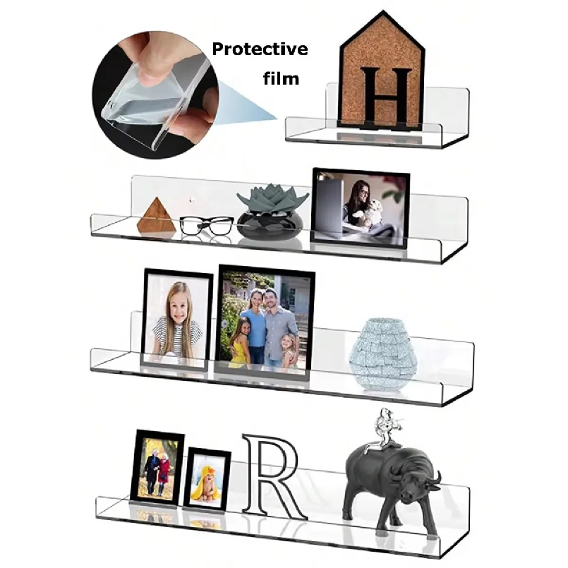 2pc Clear Acrylic Storage Rack - đánh giá và giá Clear Acrylic Book Stand Holder