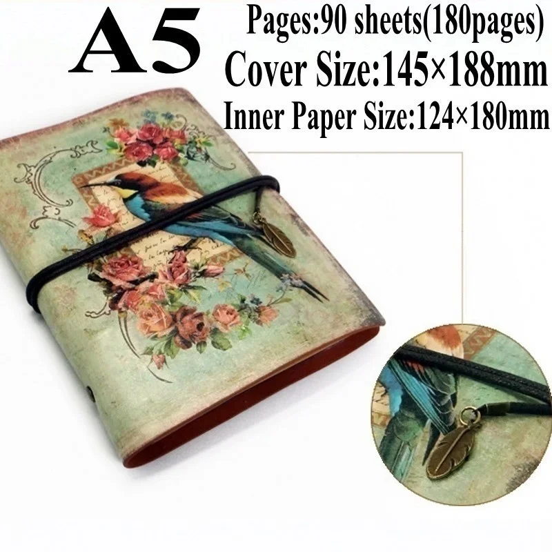 Mini Vintage Notebook Handmade - đánh giá và giá Vintage Leather Journal Notebook