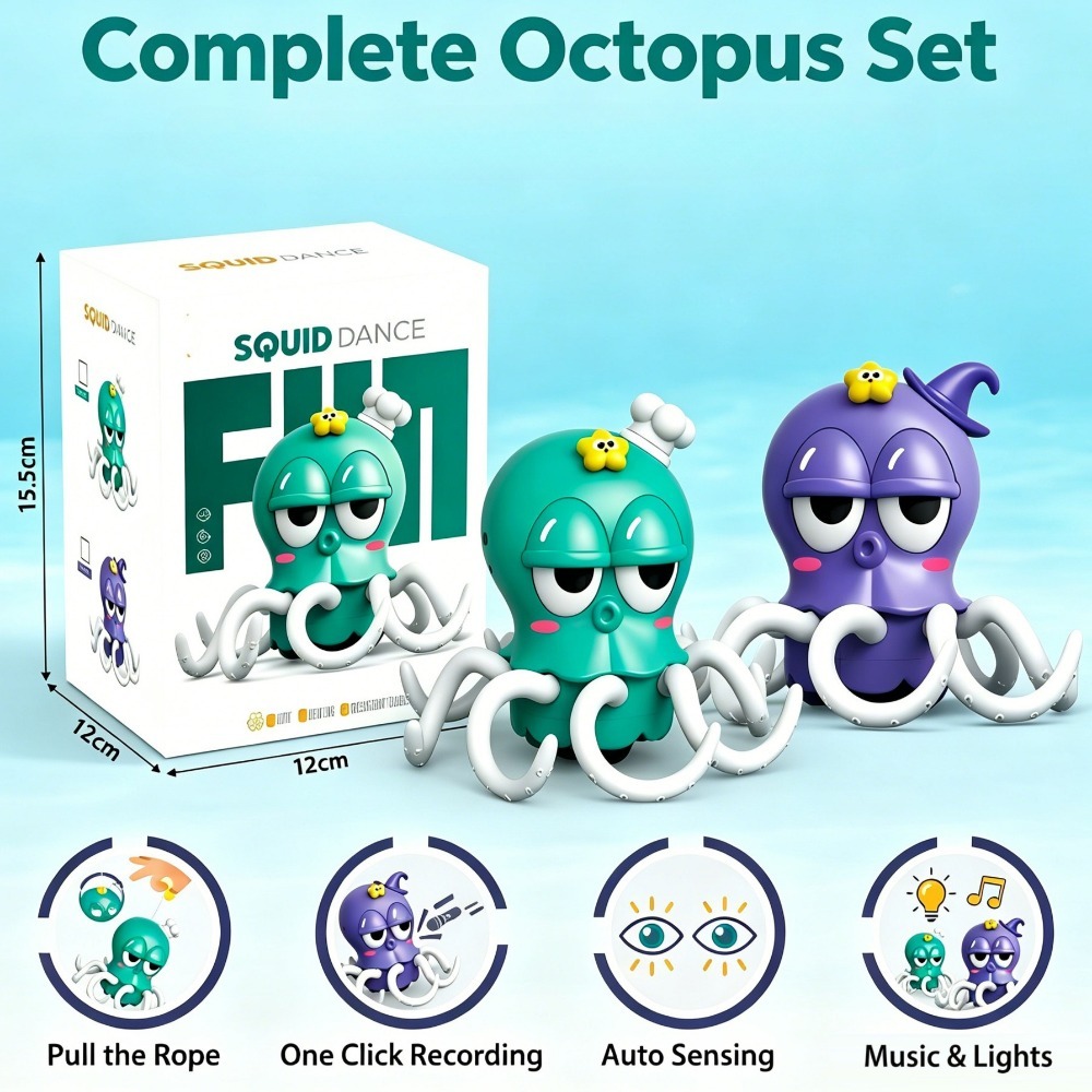 Electric Dancing Octopus Toy A - đánh giá và giá Music