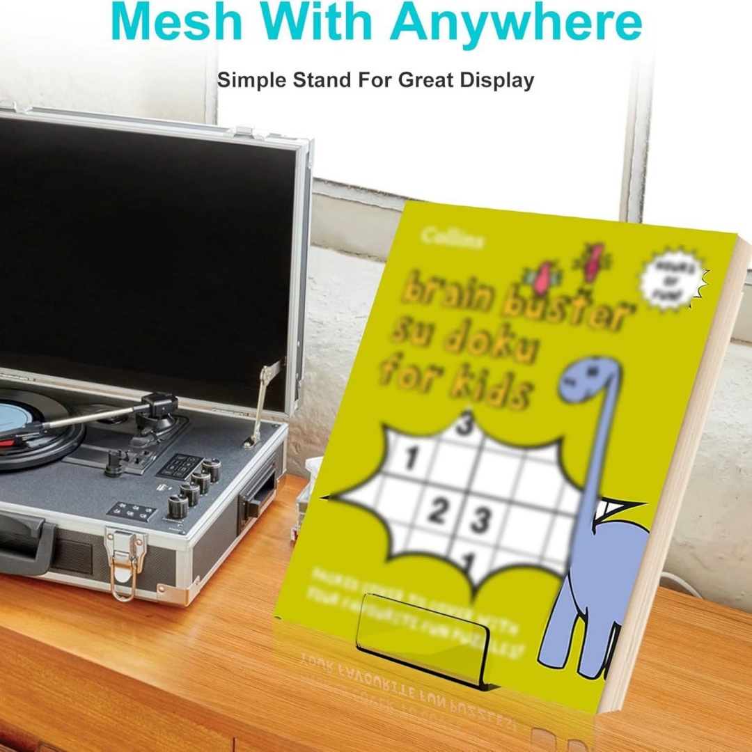 Acrylic Book Stand Simple Tran - đánh giá và giá Clear Acrylic Book Stand Holder