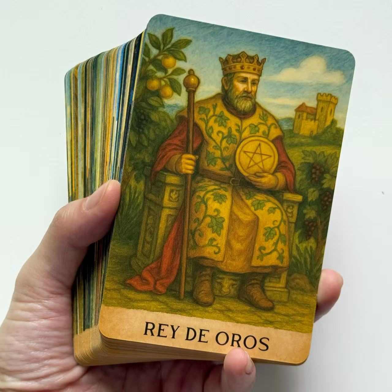 Spanish Tarot Deck, Classic Ta - đánh giá và giá Tarot Deck With Guidebook