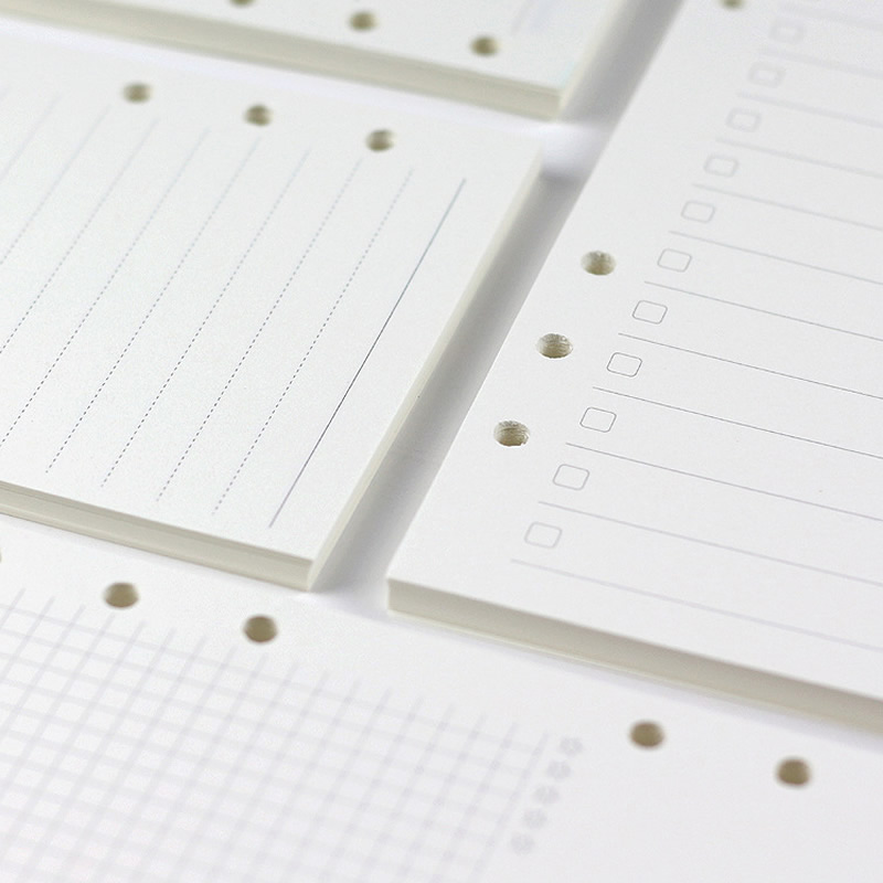 A5 A6 Rời Lá Xách Tay Đổ Xoắn  - đánh giá và giá A5 Spiral Dotted Grid Notebook