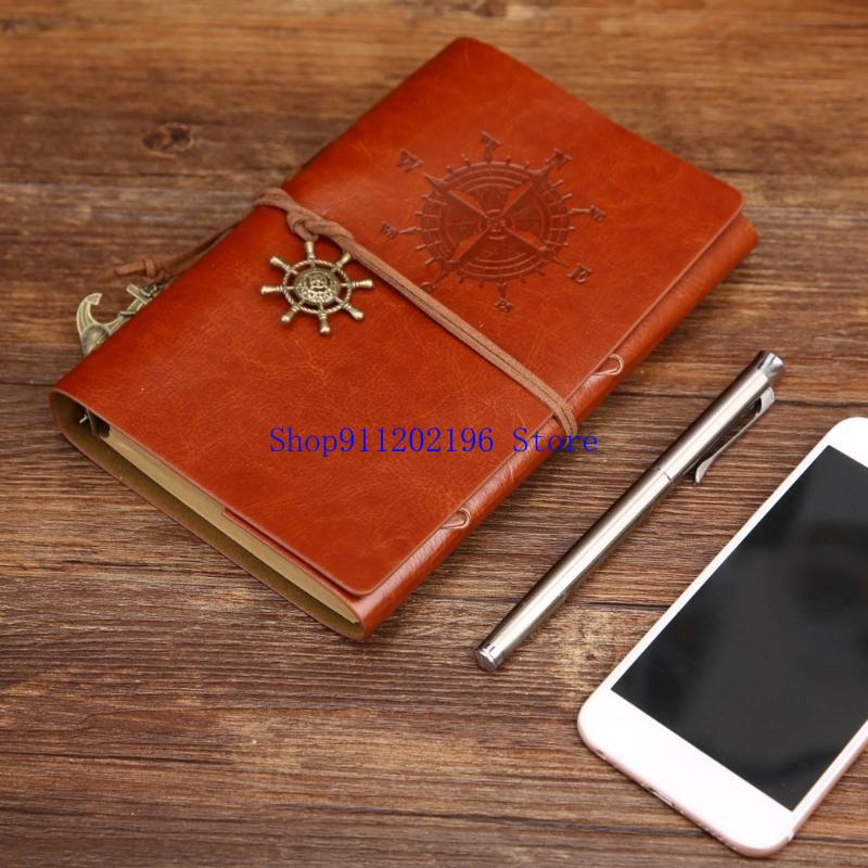 Nhật ký du lịch P82A Leather J - đánh giá và giá Vintage Leather Journal Notebook