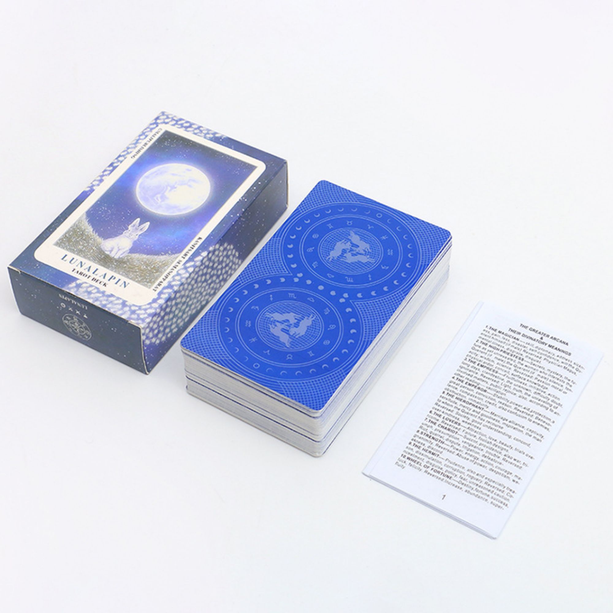 Full English Tarot 12*7 cm Lun - đánh giá và giá Tarot Deck With Guidebook