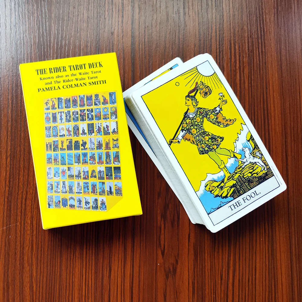 12CMX7CM The Rider Divination  - đánh giá và giá Tarot Deck With Guidebook