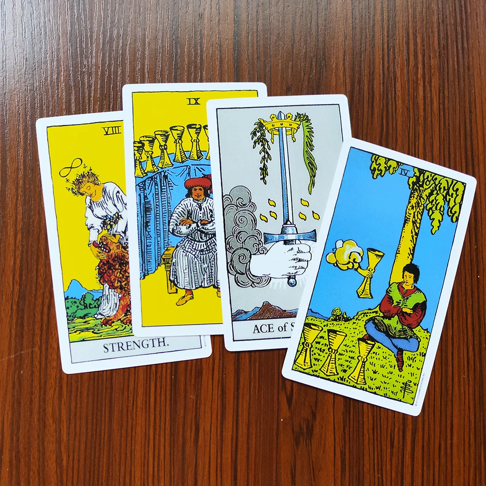 12CMX7CM The Rider Divination  - đánh giá và giá Tarot Deck With Guidebook