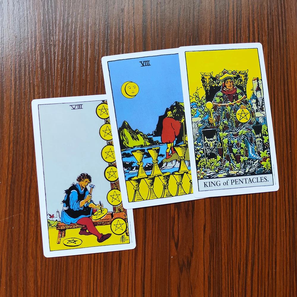 12CMX7CM The Rider Divination  - đánh giá và giá Tarot Deck With Guidebook
