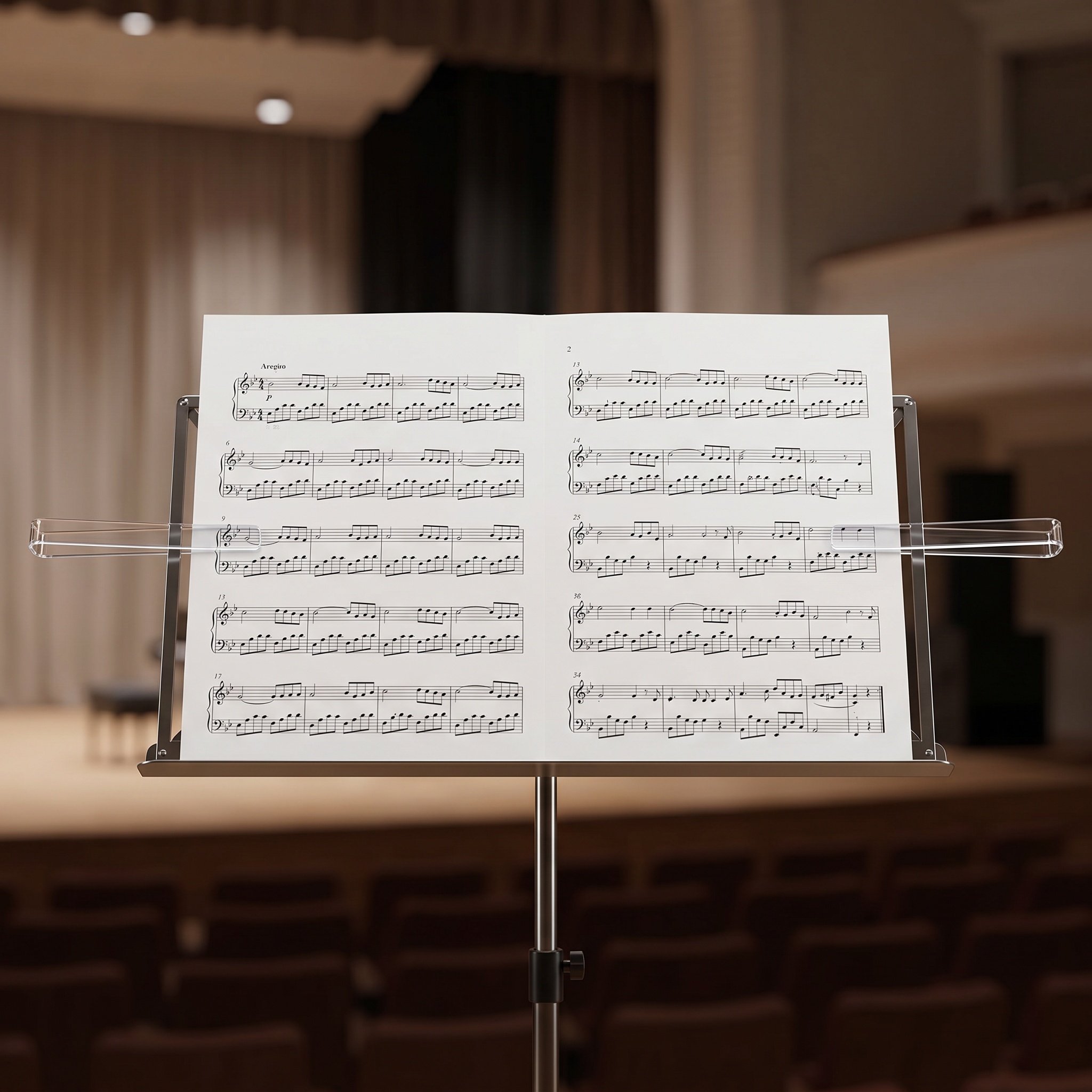 6 Pairs Music Book Page Holder - đánh giá và giá Clear Acrylic Book Stand Holder