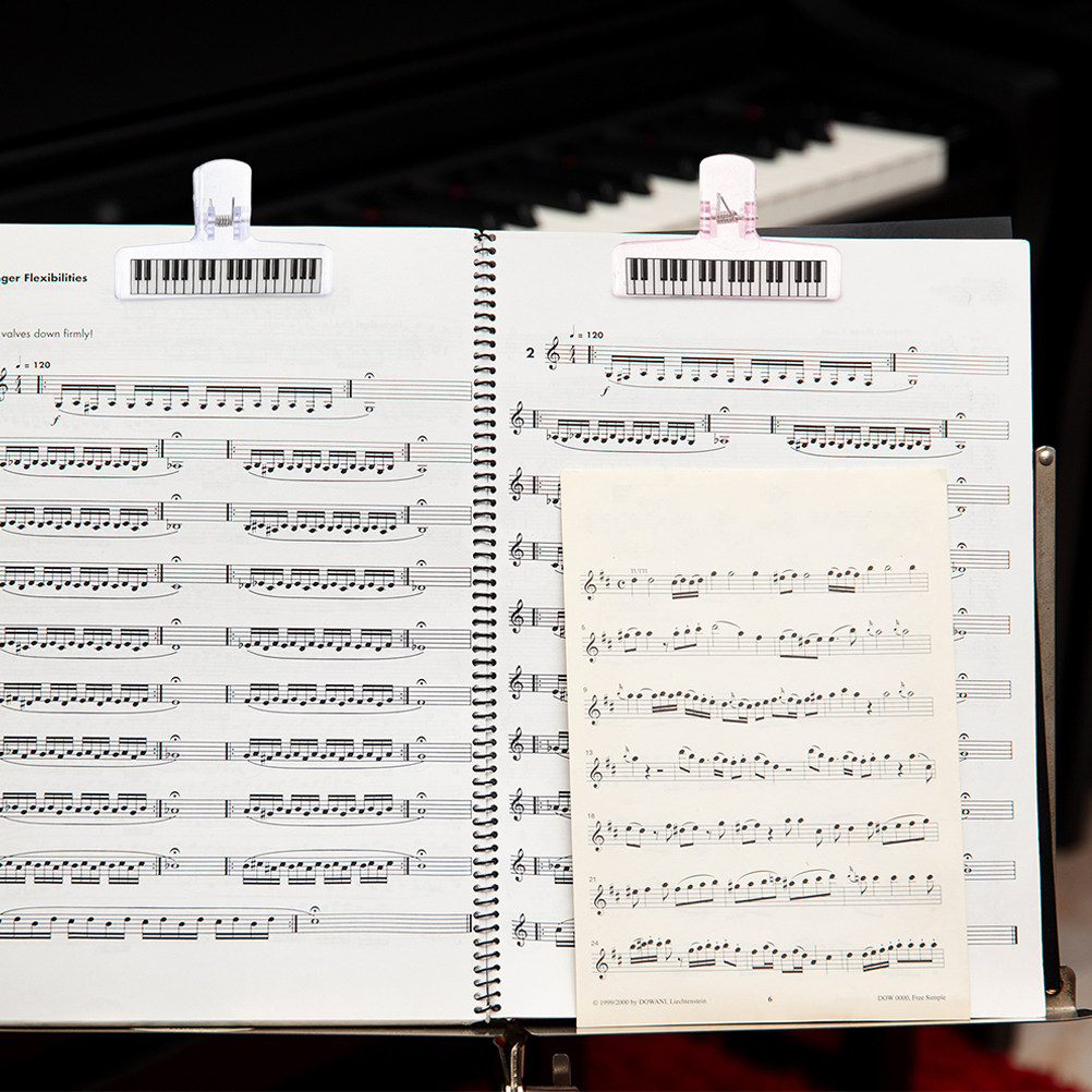 6Pcs Music Stand Clips Clear A - đánh giá và giá Clear Acrylic Book Stand Holder