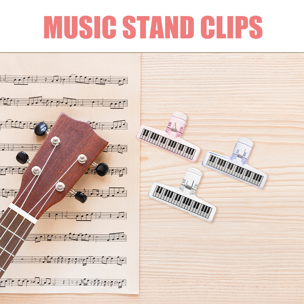 6Pcs Music Stand Clips Clear A - đánh giá và giá Clear Acrylic Book Stand Holder