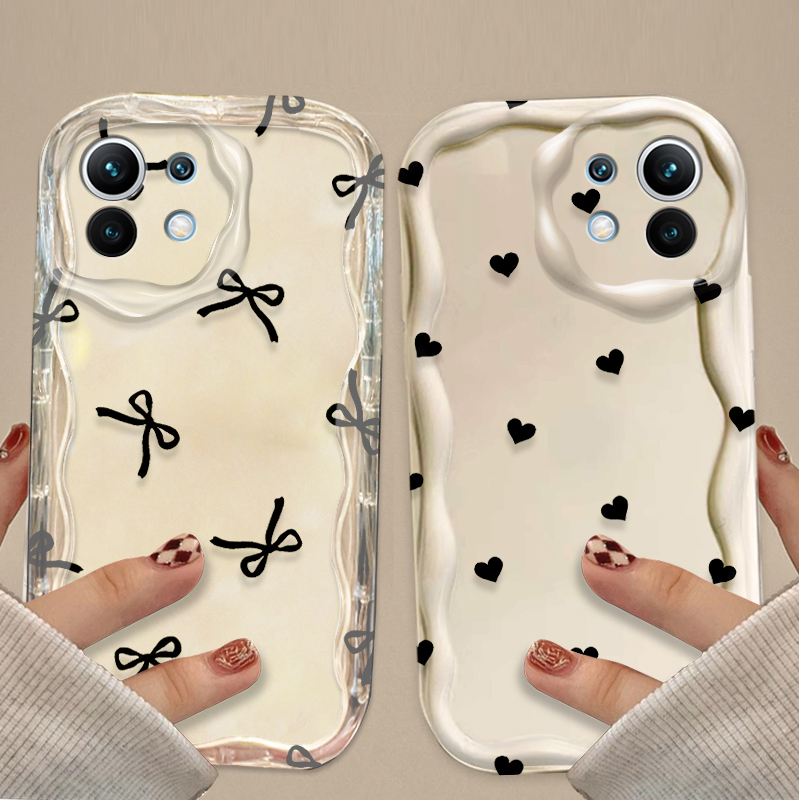 Black Bowknot love Heart Case  - đánh giá và giá Magazines