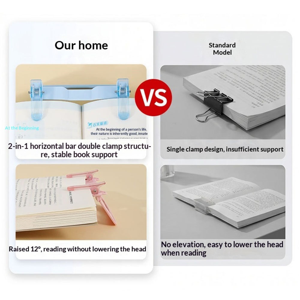 1 PC small clip folding readin - đánh giá và giá Stationery Books