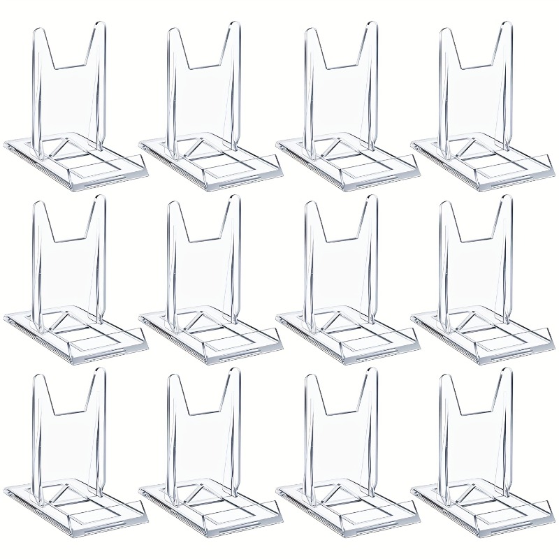 12pcs 5/ Clear Acrylic Display - đánh giá và giá Clear Acrylic Book Stand Holder